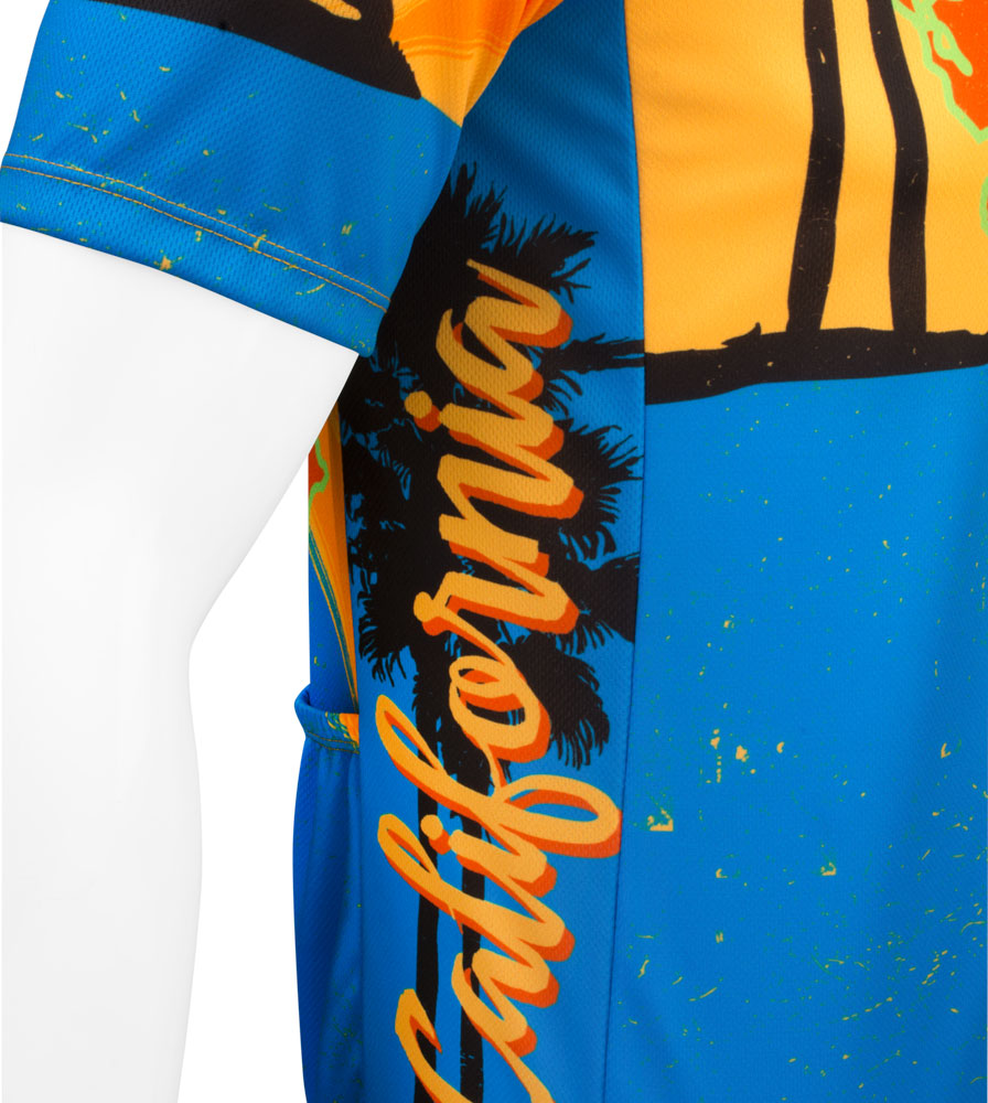 California Bike Jersey Side Panel