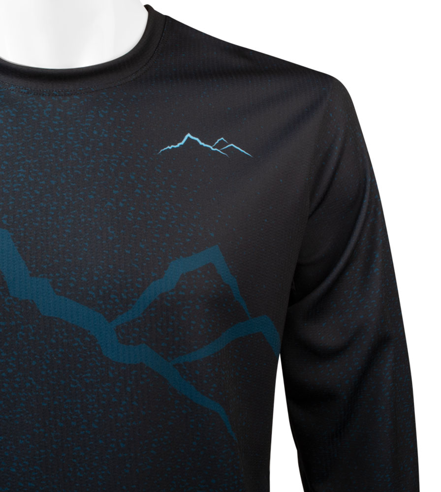 Men's Dark Mountain MTB Jersey Front Graphic