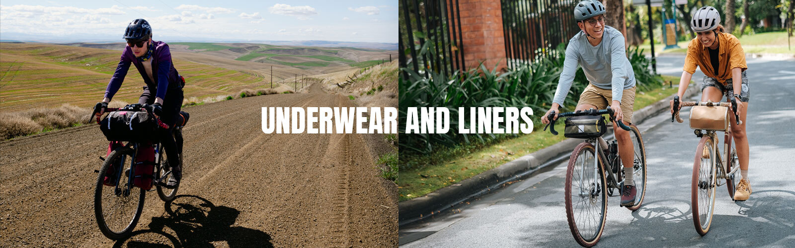 Men's Padded Cycling Liners and Underwear
