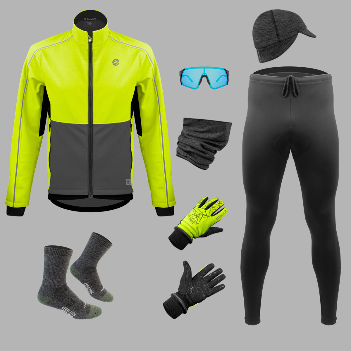 Road essentials kit layout