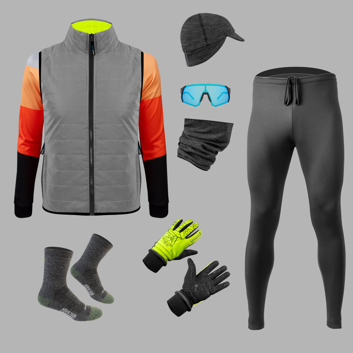 Road essentials kit layout