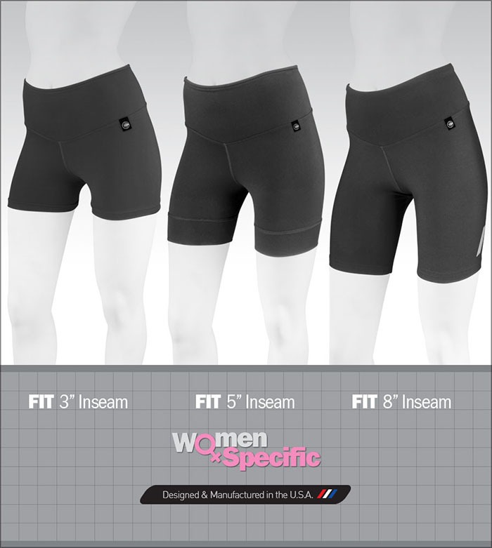 Women's Thrive Inseam Options