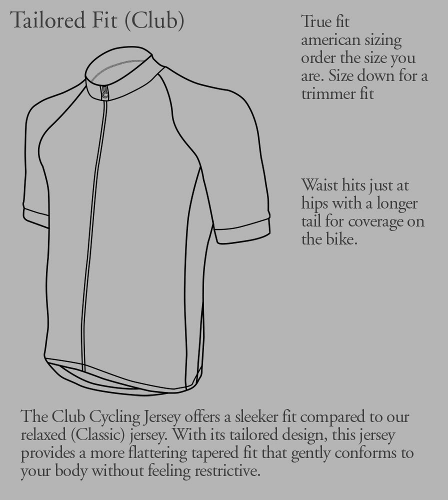 Club Jersey Fit Guide