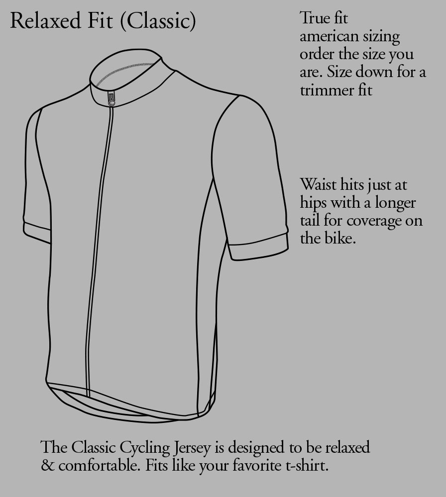 Men's Classic Jersey Fit Guide