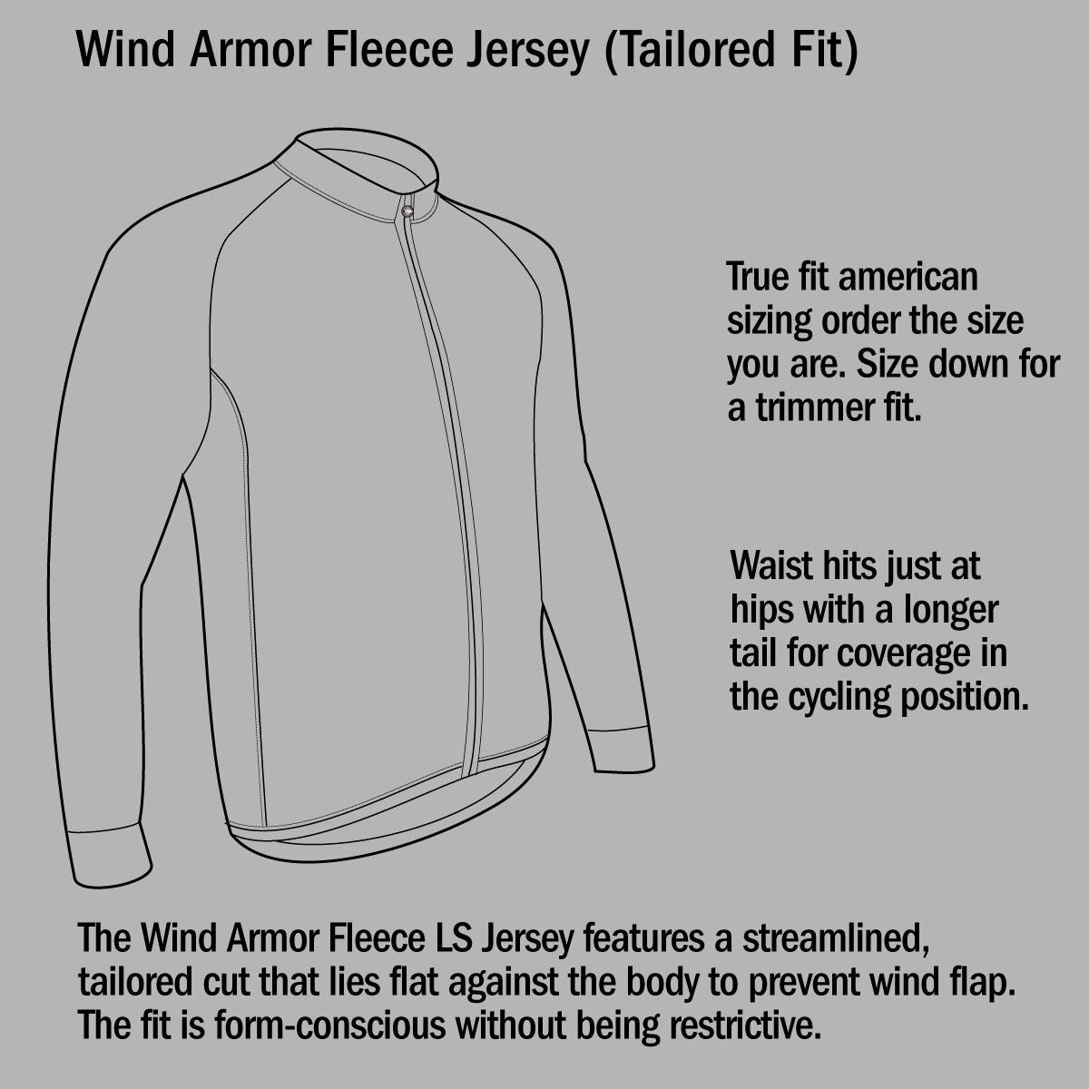 Classic Thermal Long Sleeve Fleece Printed Peloton Cycling Jersey