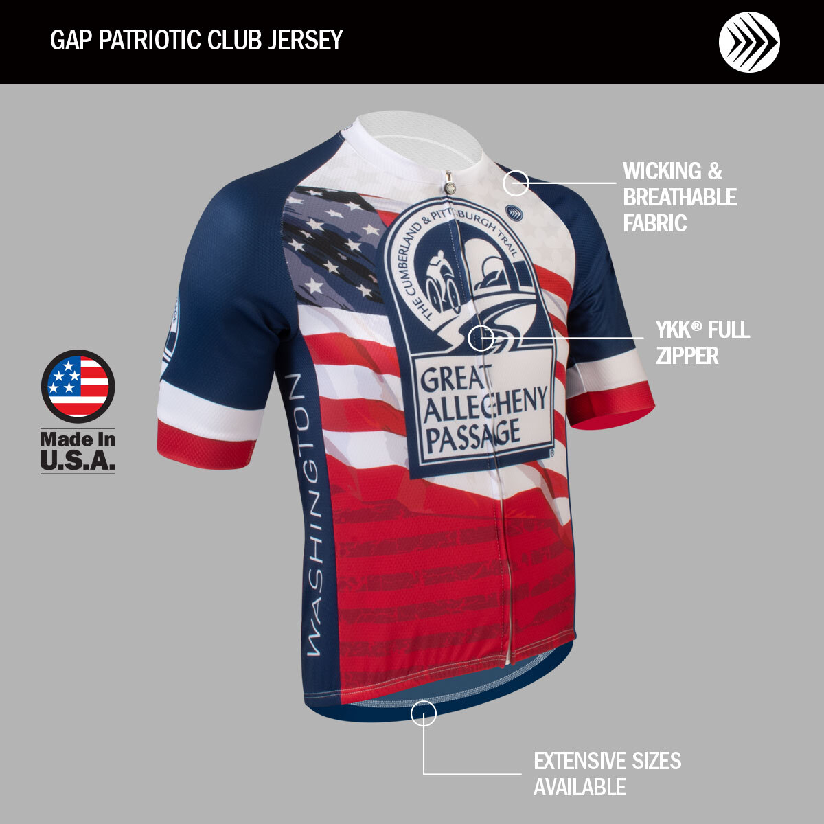 gap jersey front features