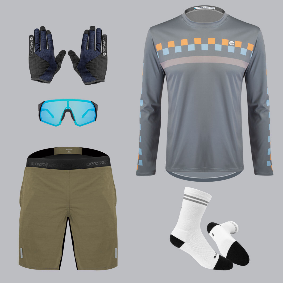 Road essentials kit layout