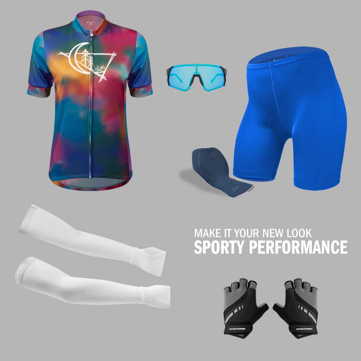 Road essentials kit layout