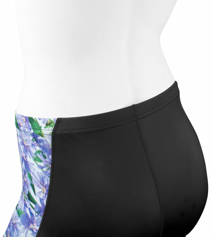 Printed Liddy Cycling Shorts Waist Detail