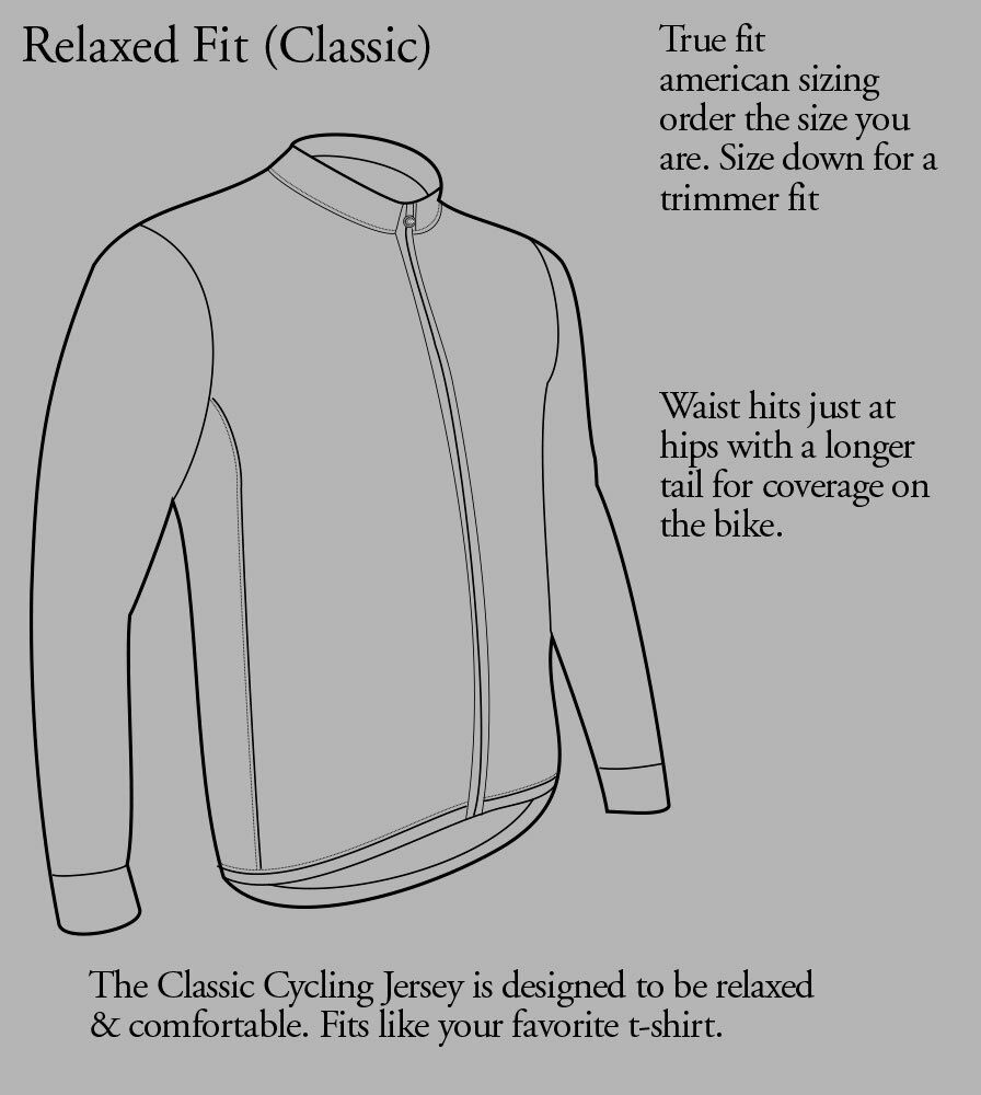 Men's Classic Jersey Fit Guide