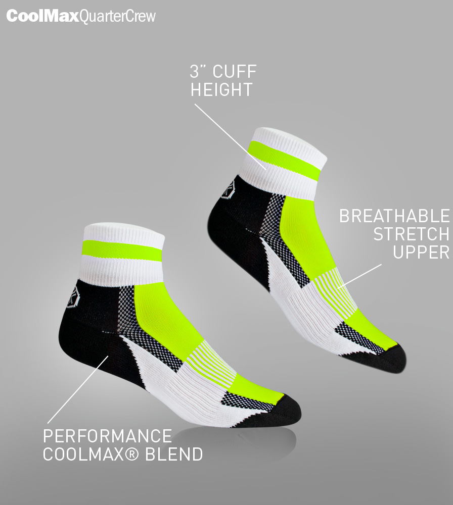 Quarter Crew Socks (3-Pack)