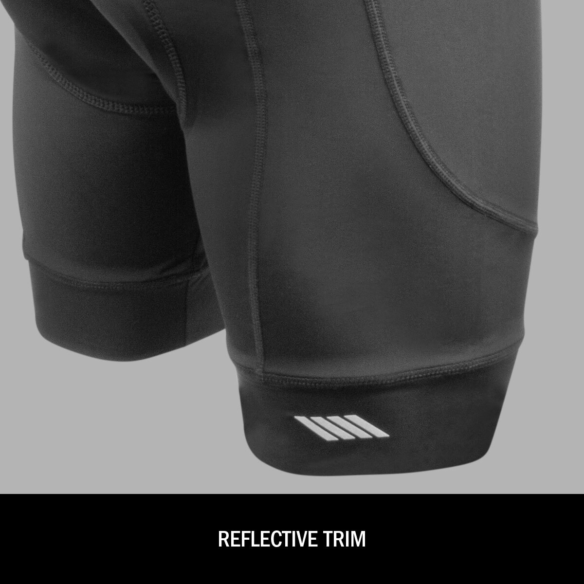 reflective trim on the 3D Gel Short