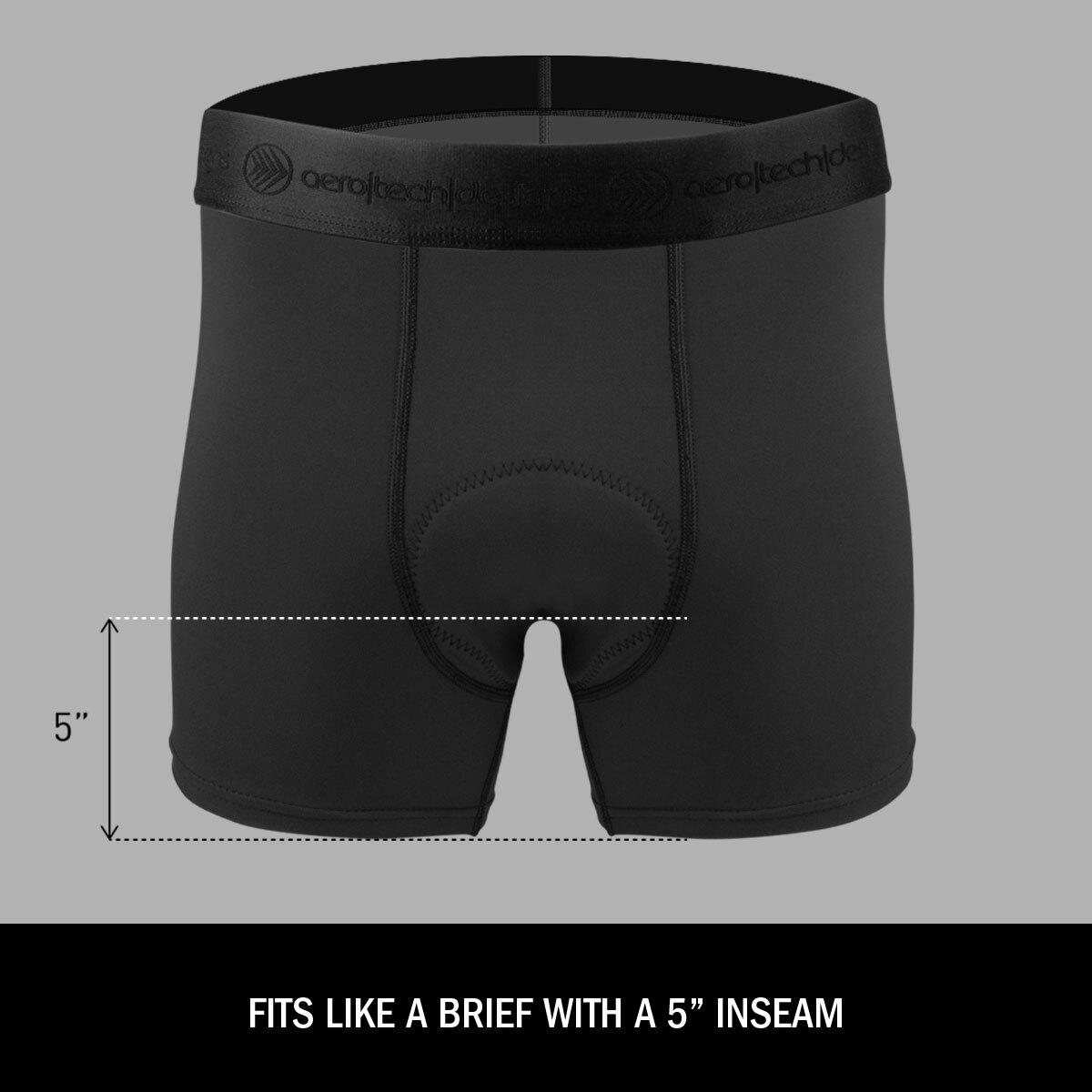 5" cycling boxer brief 