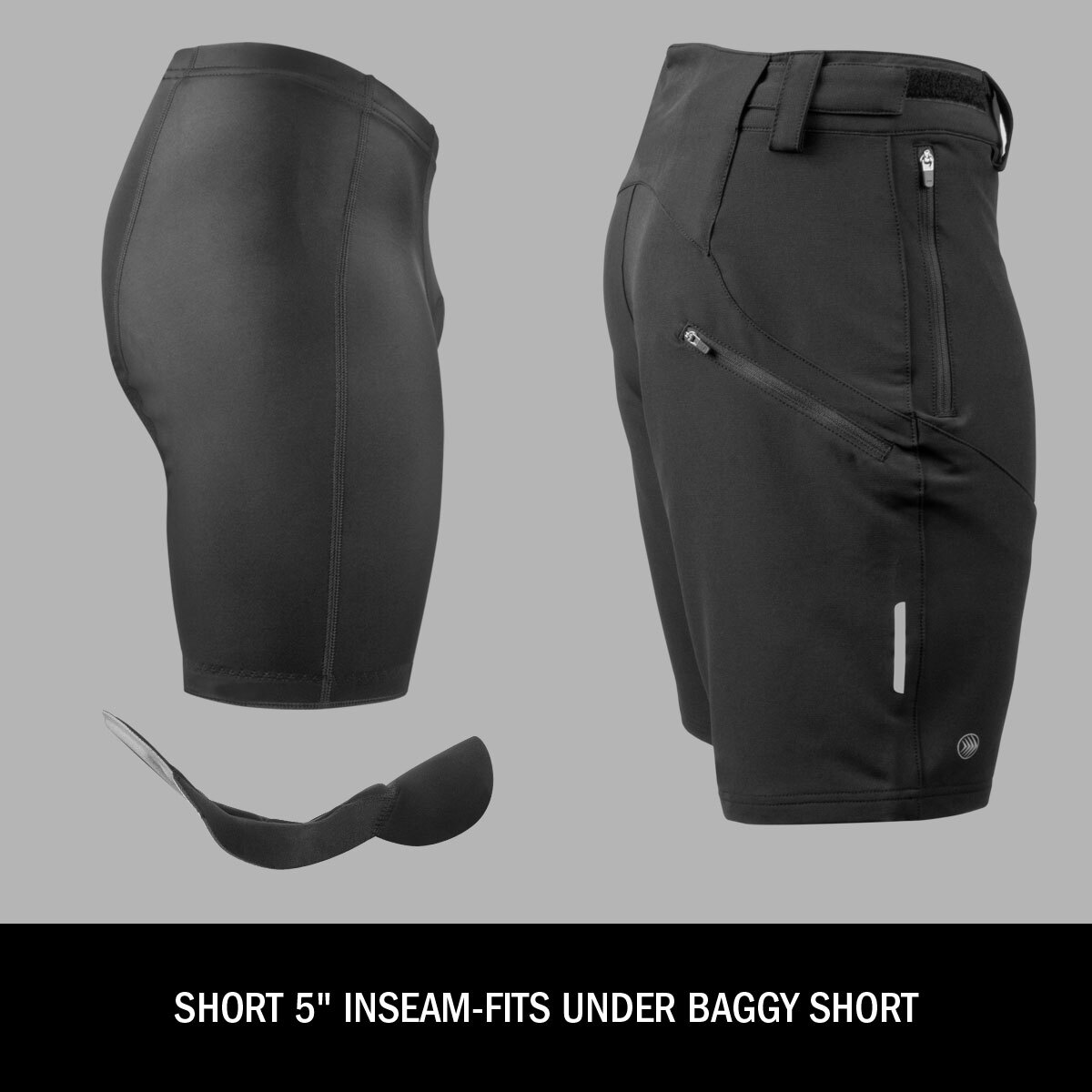 BKP Short fits under baggy