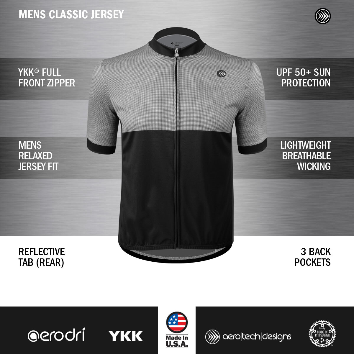 Formal Jersey Features