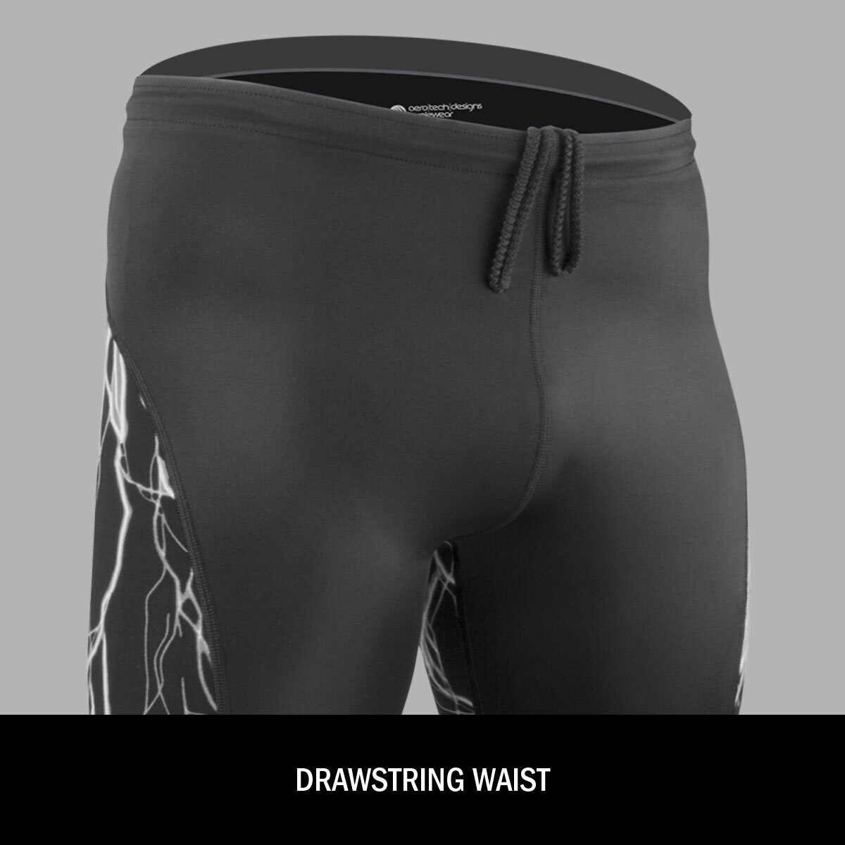 Men's High Visibility Performance Compression Exercise Short