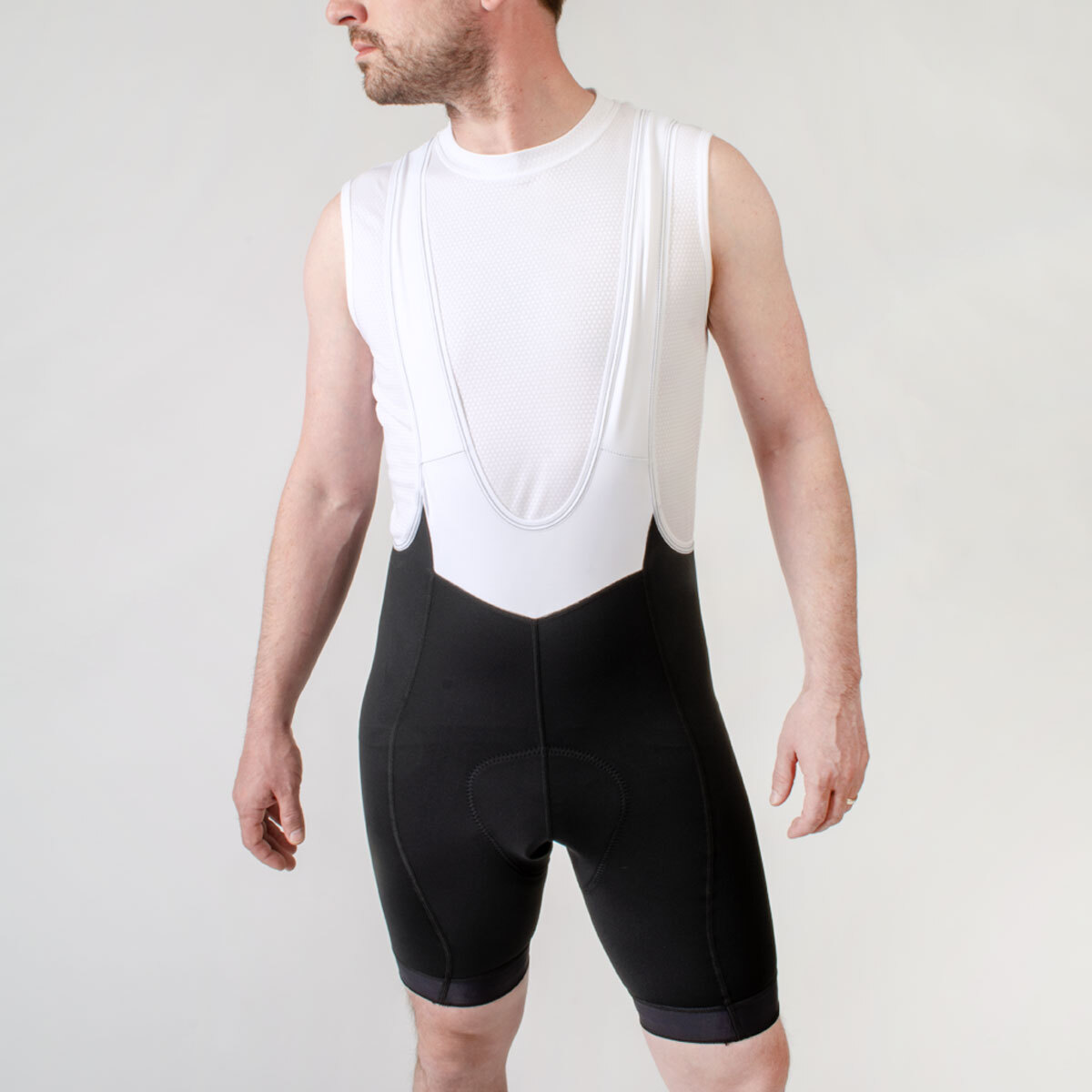 Core Bib Shorts on model