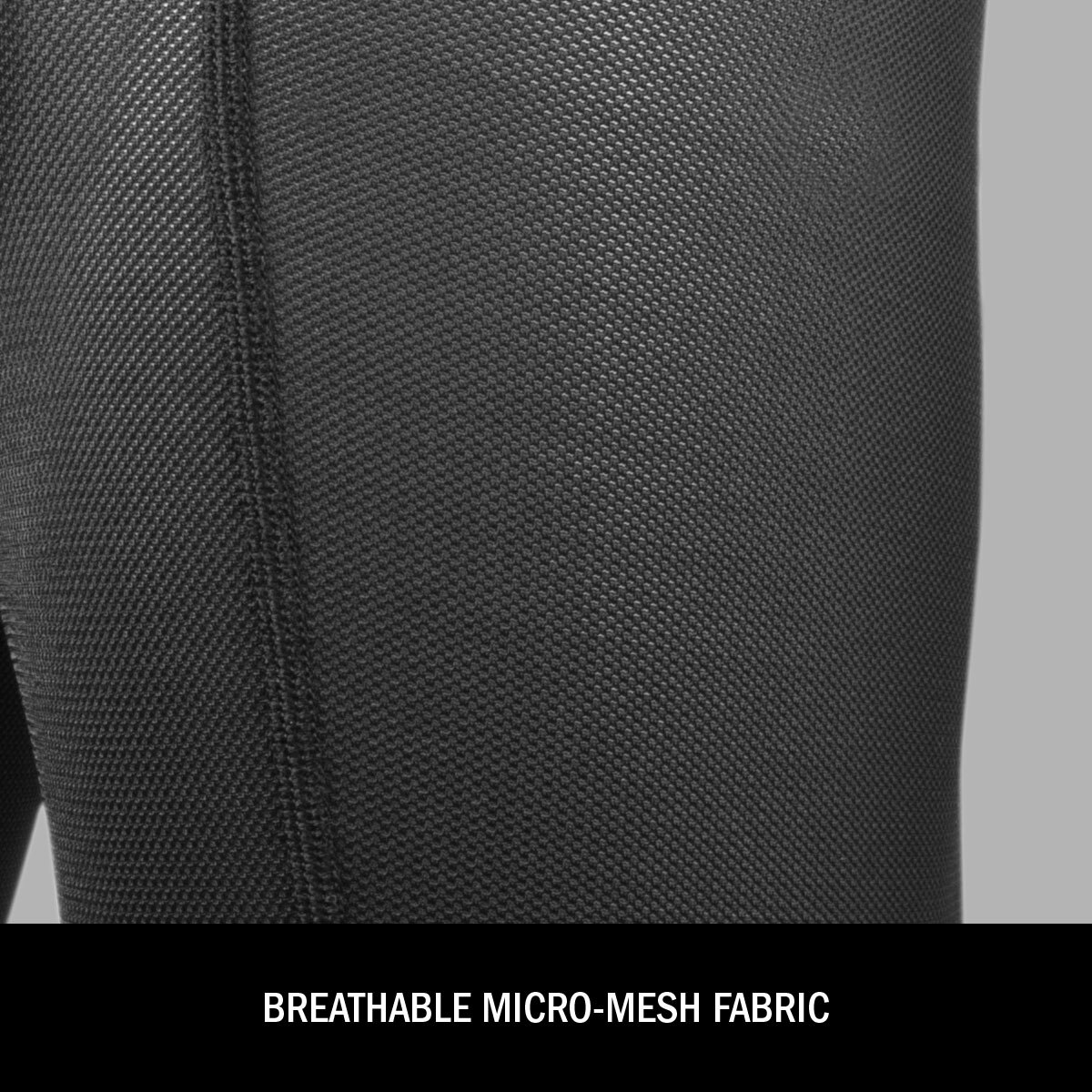 Elite Padded Liner micro mesh fabric