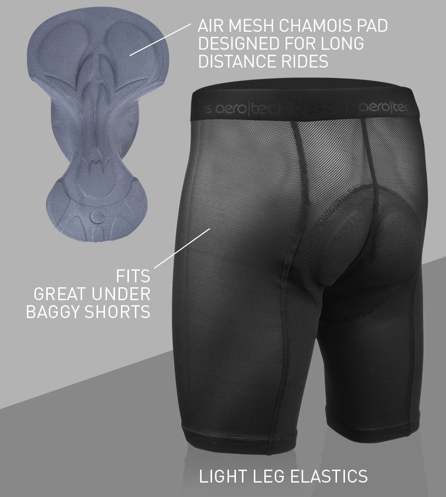 Men's OCG Soft Mesh Gel Padded Cycling Underwear-Shorts – Online Cycling  Gear