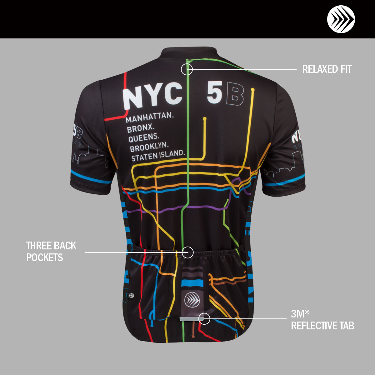 ⭐︎サイクルジャージ ウェア　NYC ニューヨークシティ　MENS ⭐︎サイクルジャージ ウェア NYC ニューヨークシティ MENS