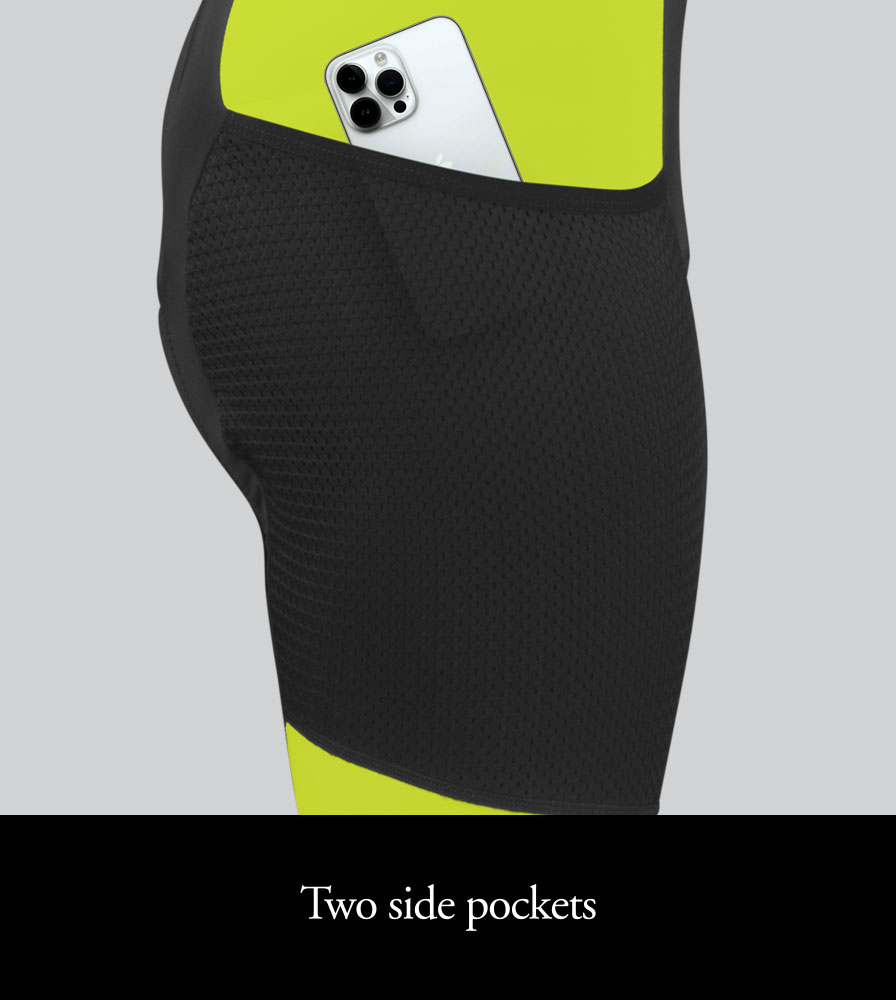 Gel Touring Bike Shorts Side Pocket Detail