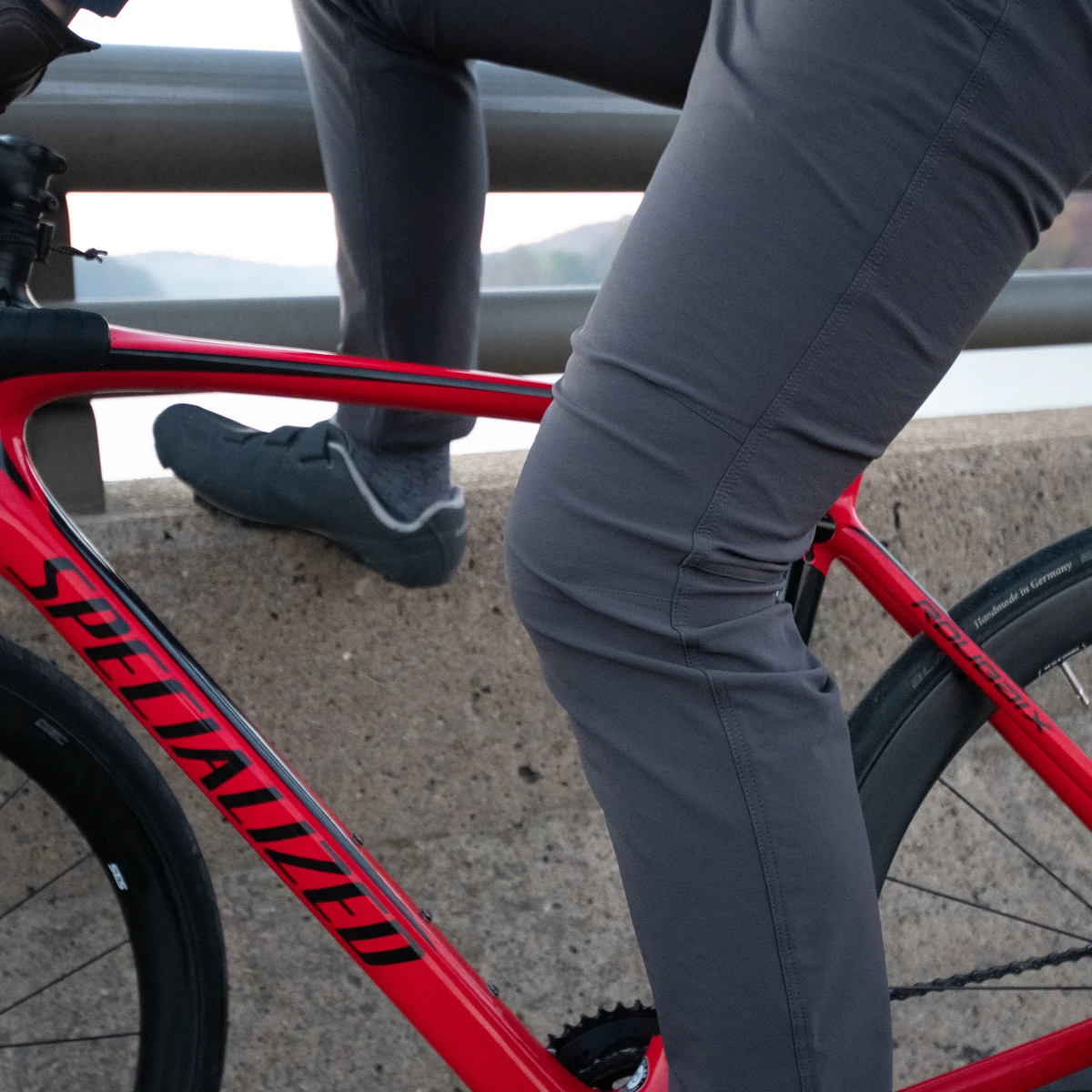 hybrid pant on model