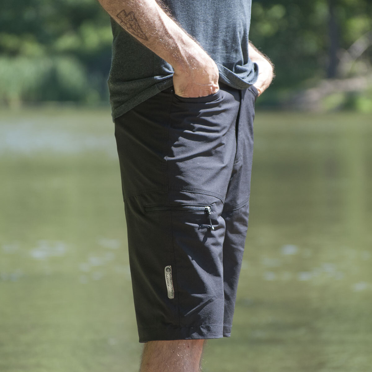 Men's Multi Sport Short on model