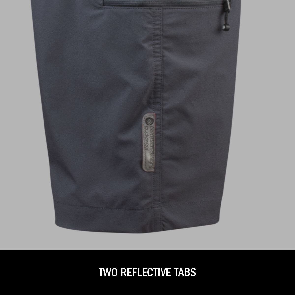 Men's Multi Sport Short Details Reflective tabs