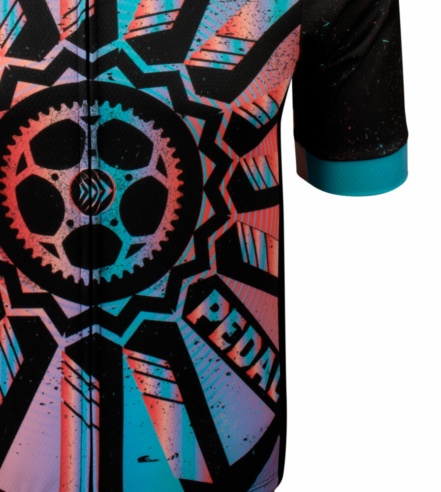 Pedal Jersey Graphic Detail