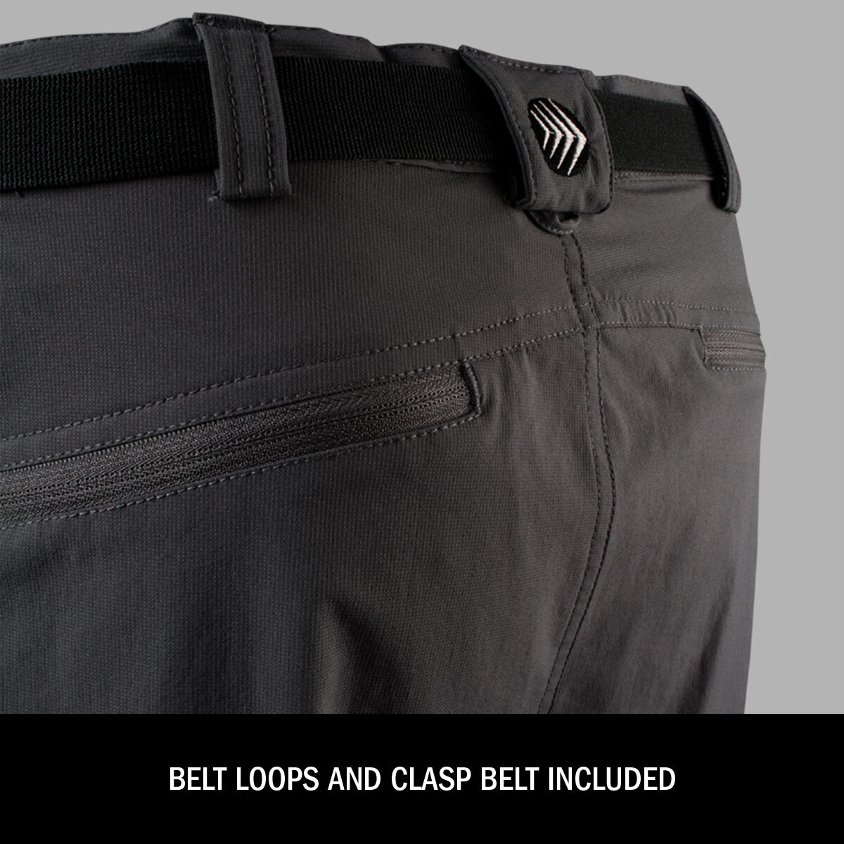 Pedal pusher knickers Belt and belt loops