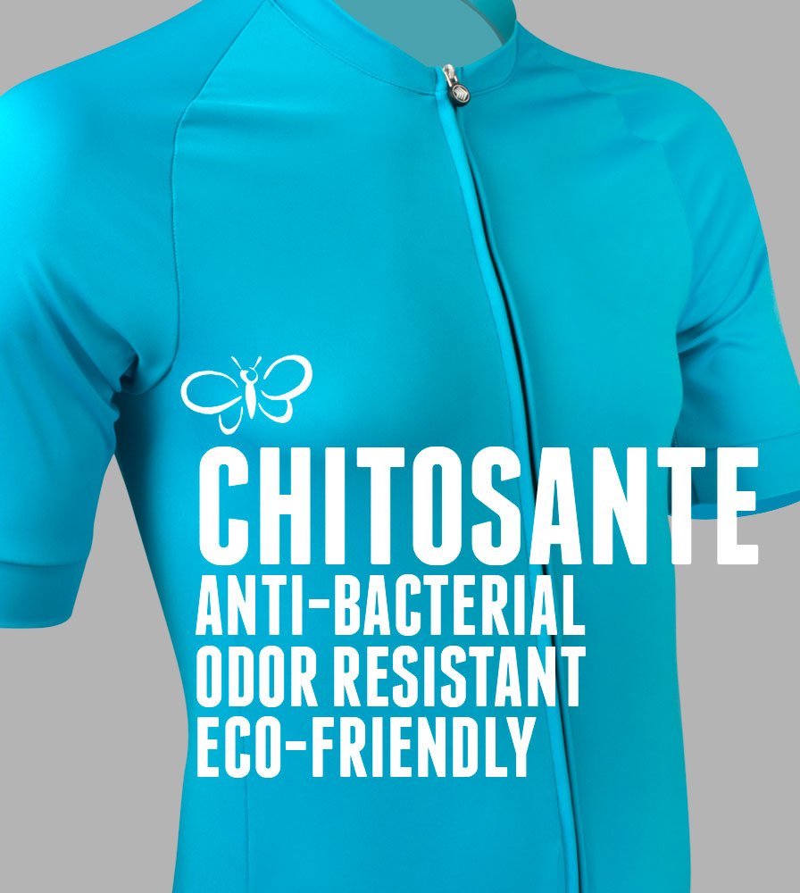 Recycled Polyethylene Terephthalate Fabric with Chitosante Finish