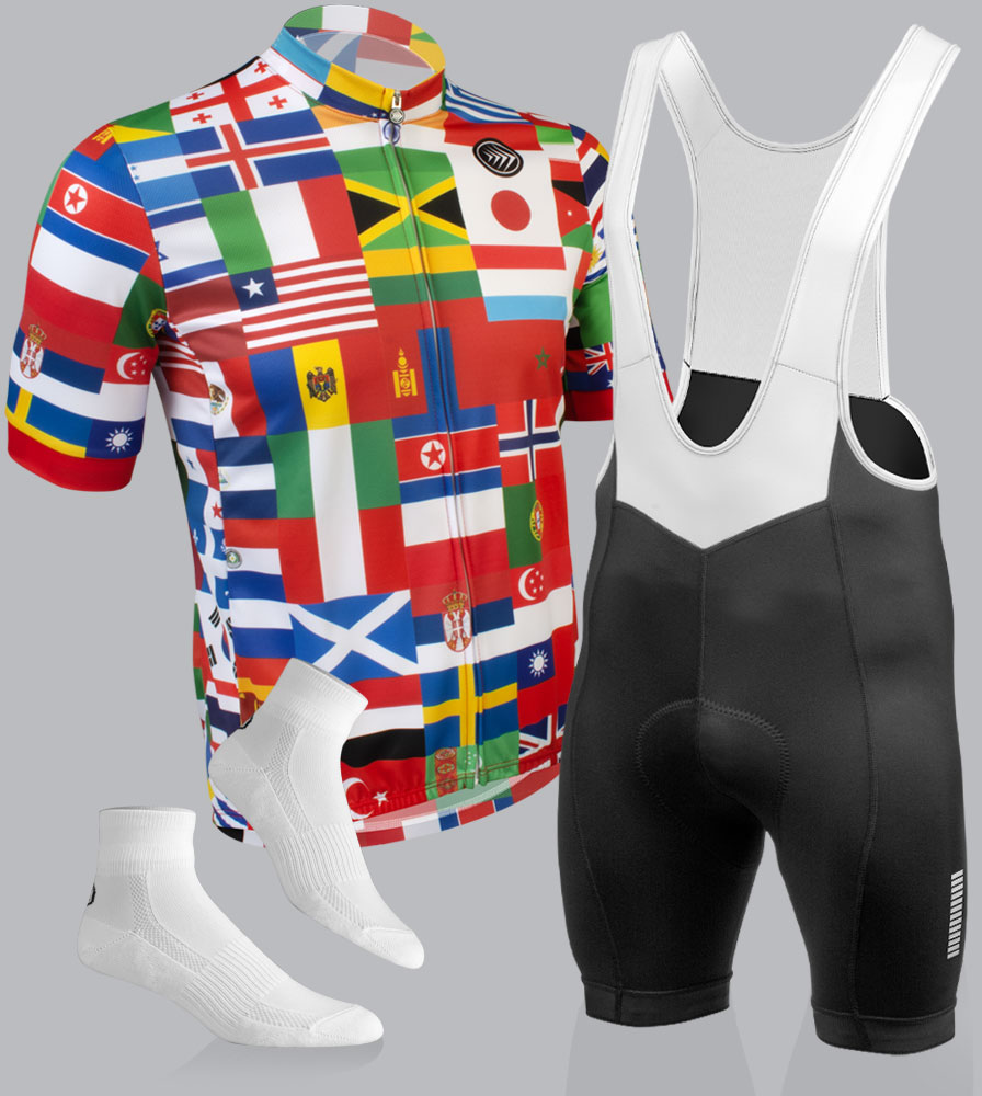 World Flag Cycling Kit