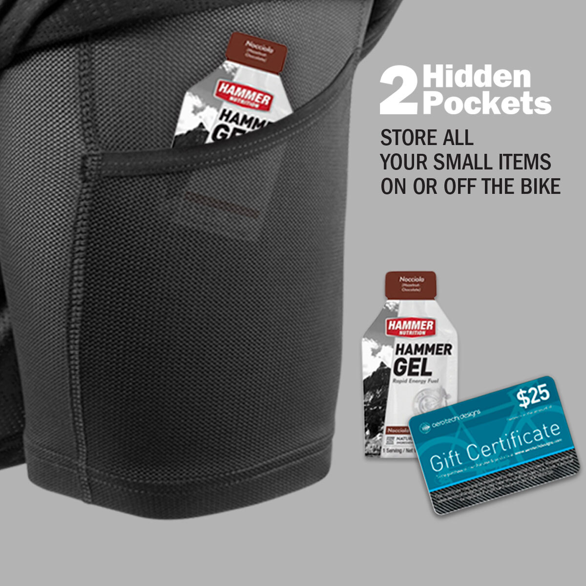 Tech Mesh Gym Shorts hidden pockets