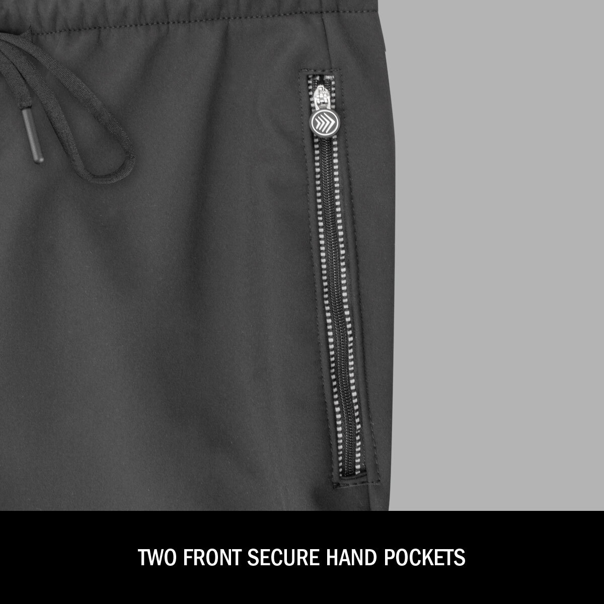 Two Secured hand pockets on windproof cycling pants