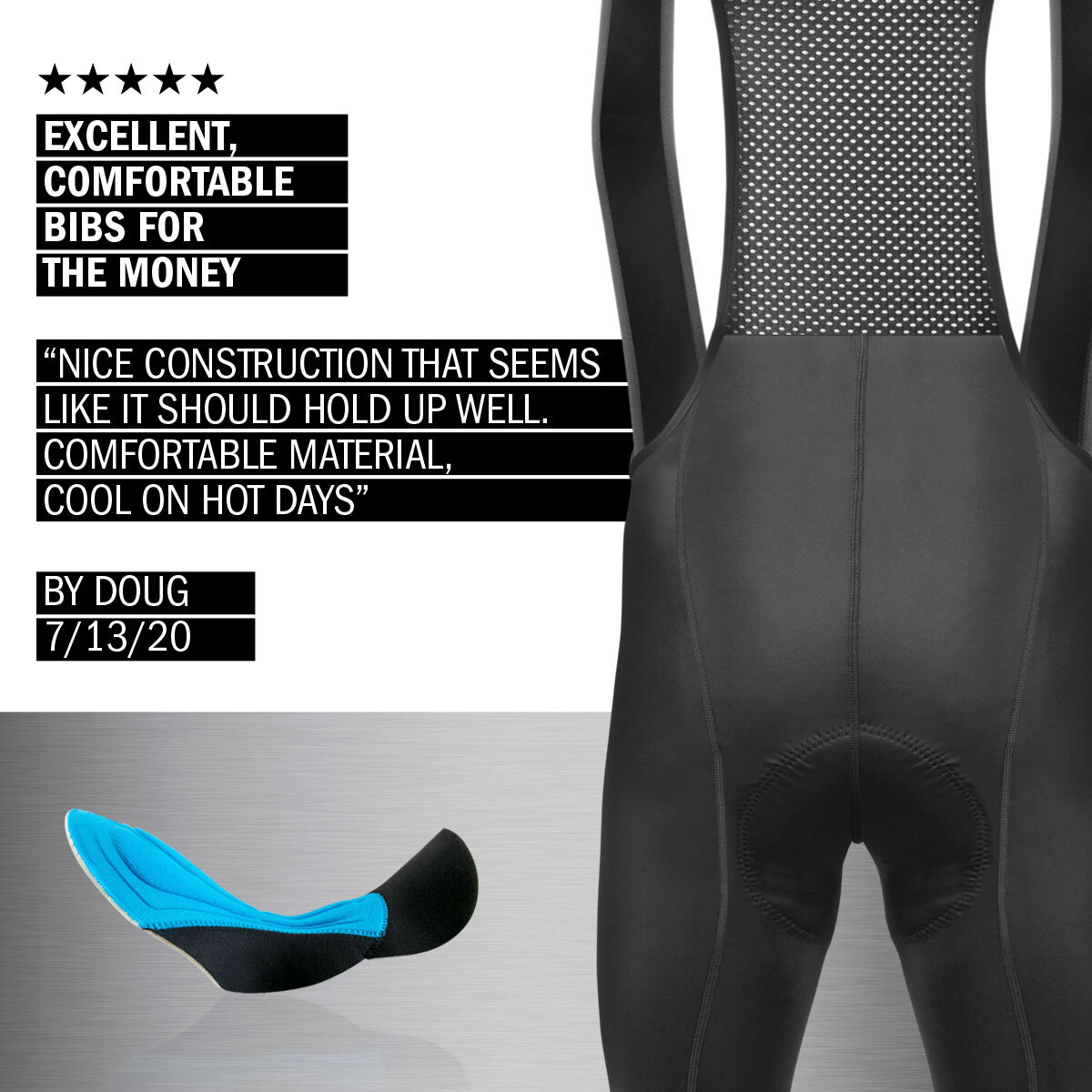 Top Shelf Bib Testimonial