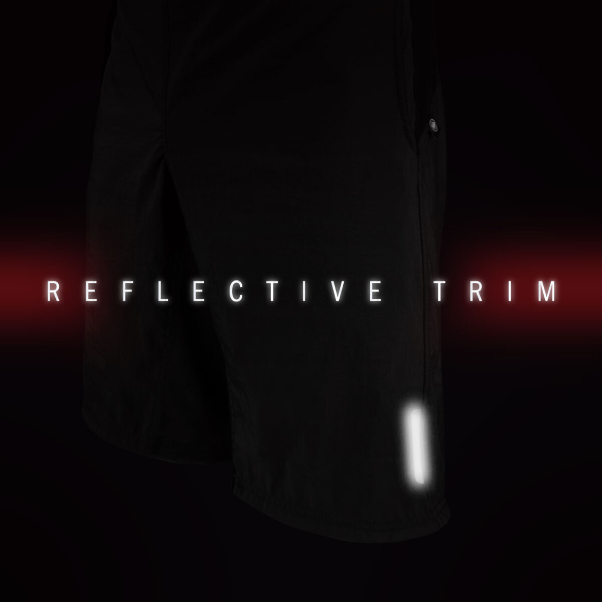 8" MTB Short Reflective Trim