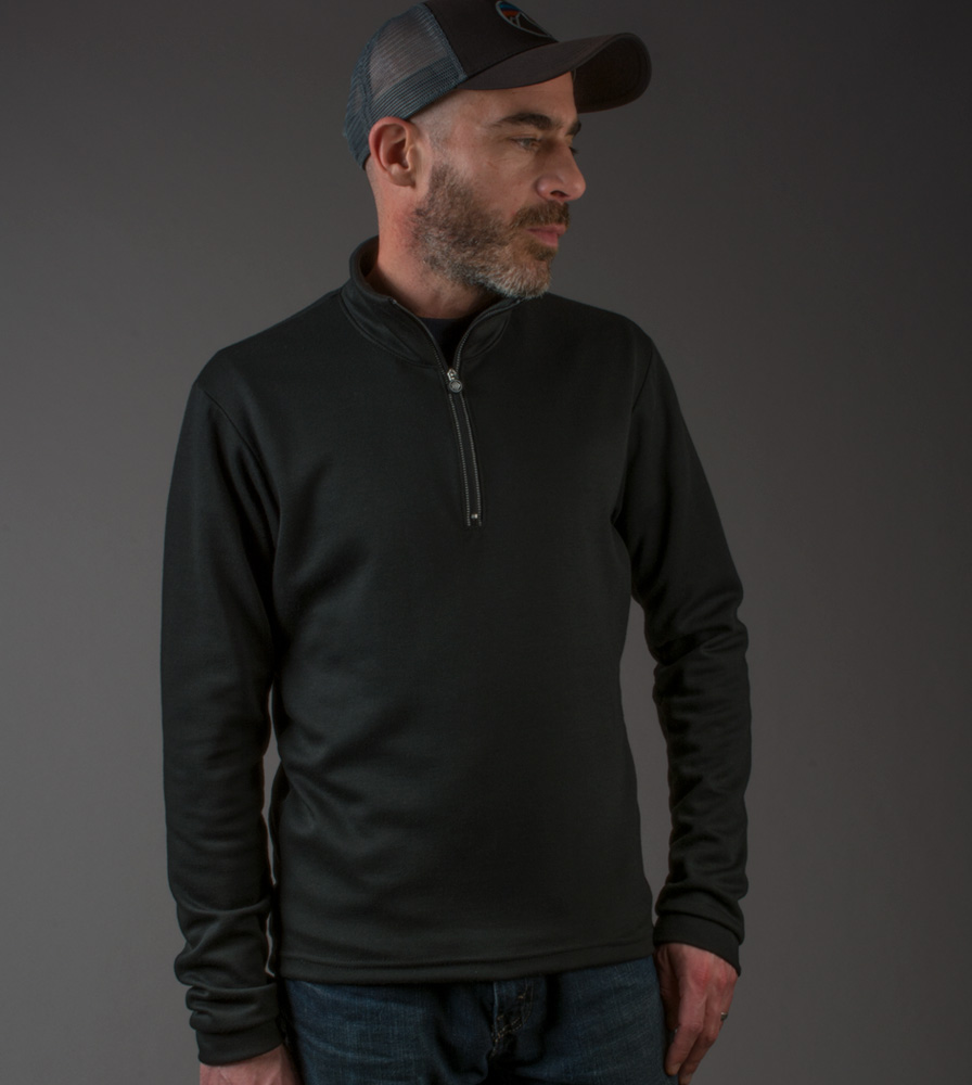 Merino Wool Cycling Jersey Model 2