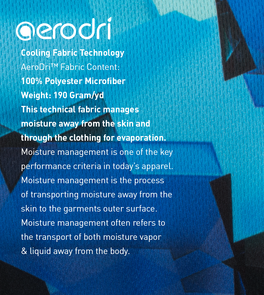 AeroDri Performance Sun Protection Polyester Fabric