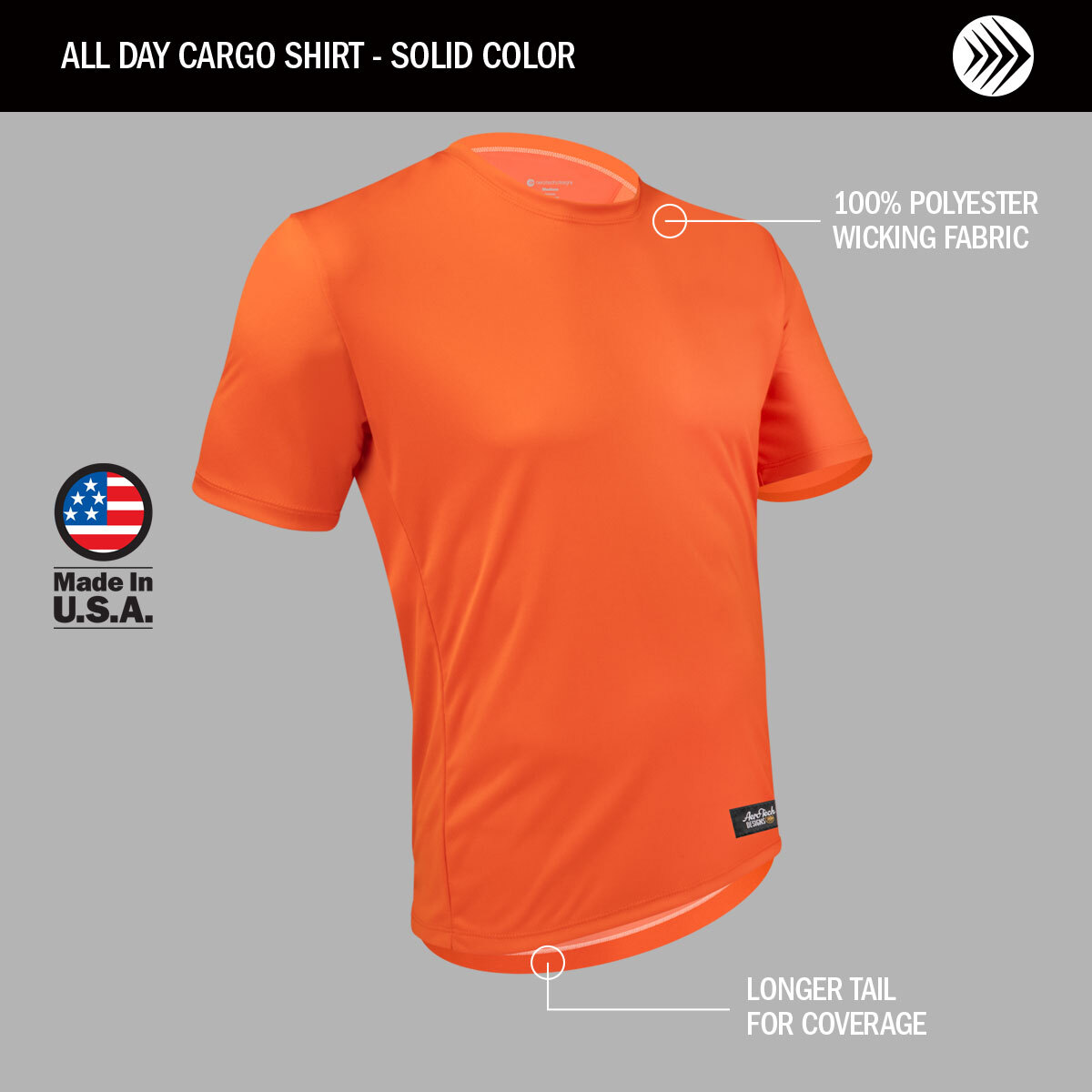 All Day Cargo Shirt Features