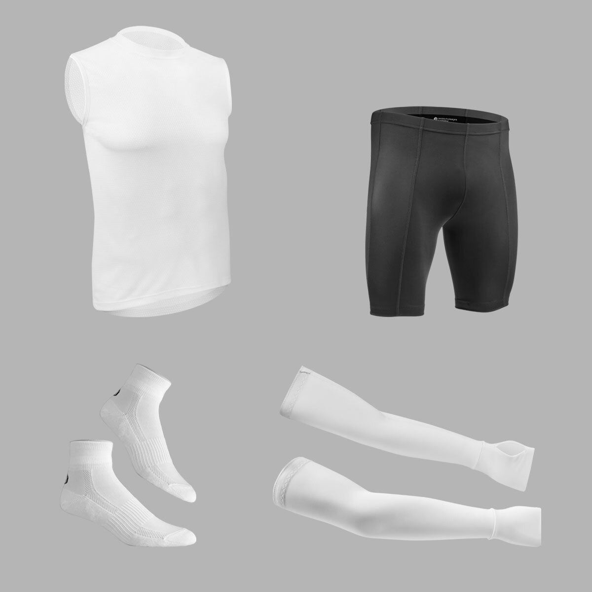 Road essentials kit layout