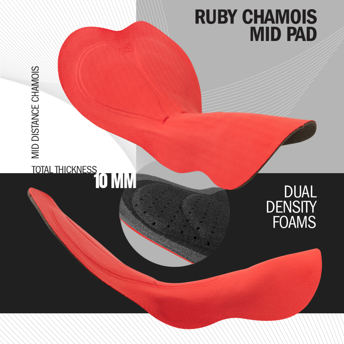 ruby chamois 10mm thick