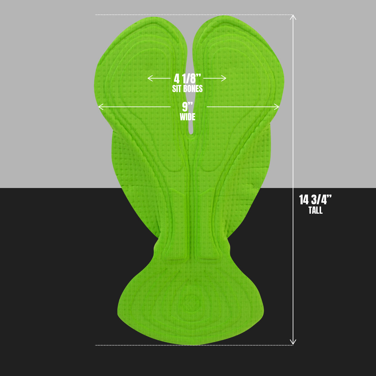 soft tech chamois measurements