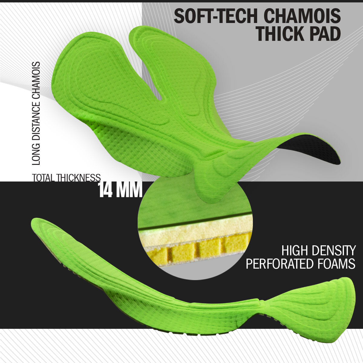 soft tech chamios thickness 14mm