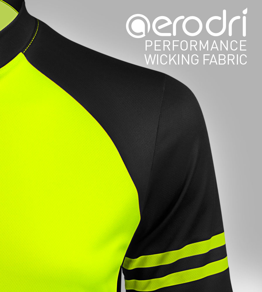 Classic Sprint Cycling Jersey AeroDri Fabric