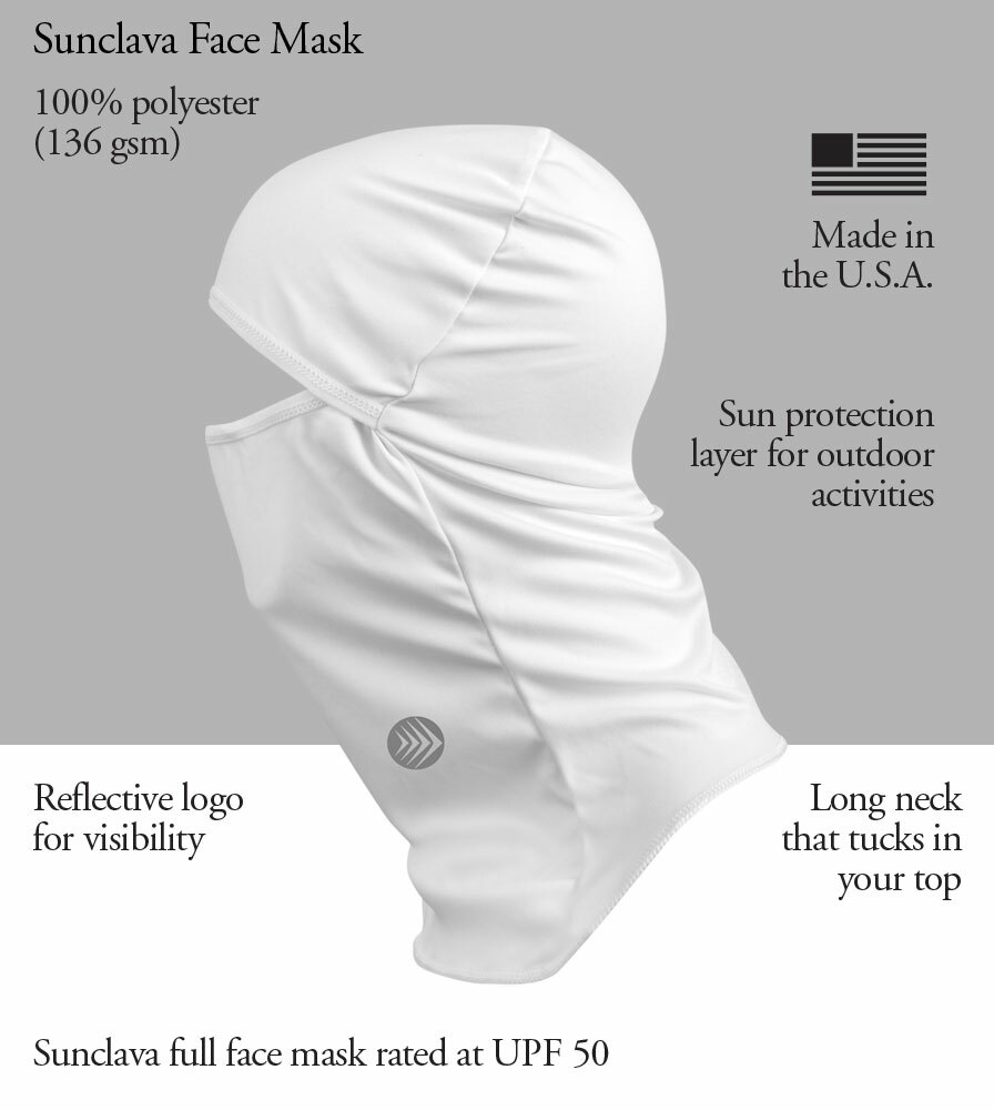 Sunclava Sun Protection Balaclava Full Face and Head Cover Features