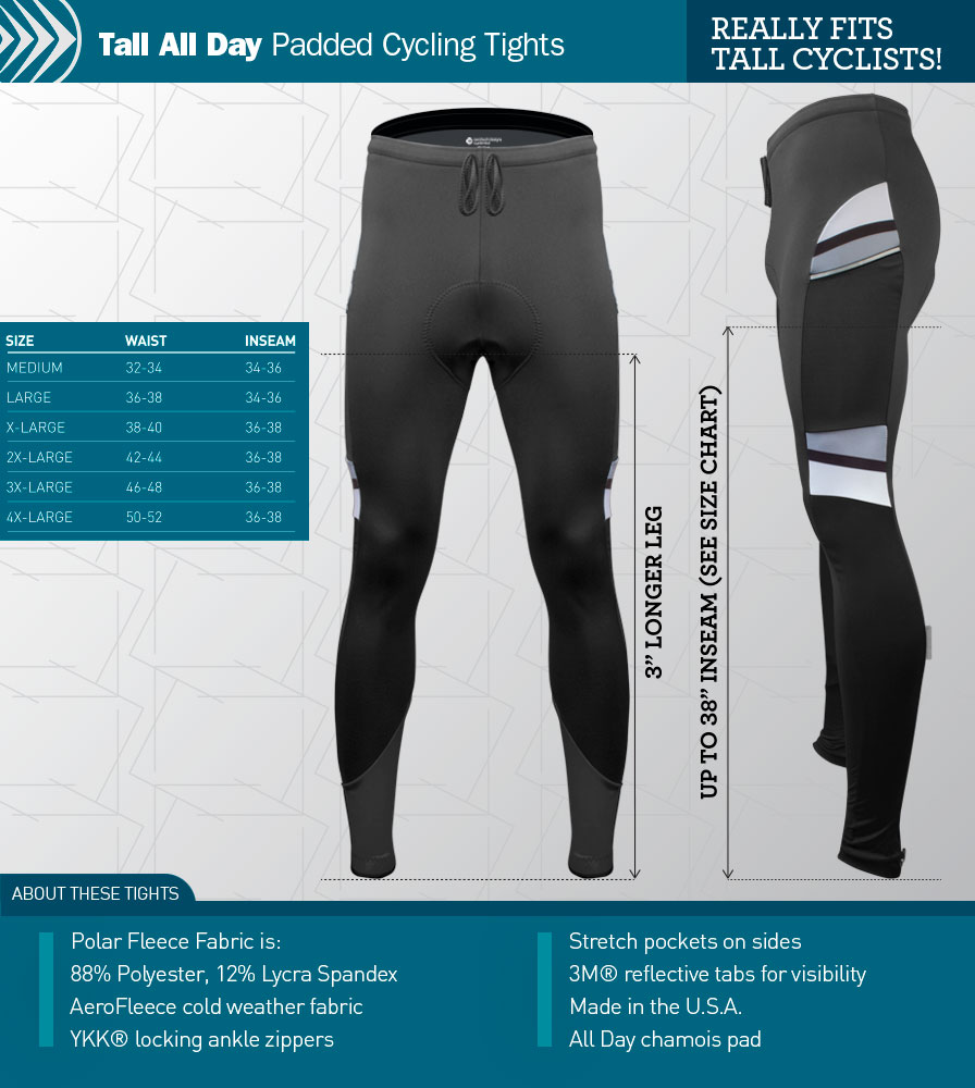 Alpine Reflective Tights Men