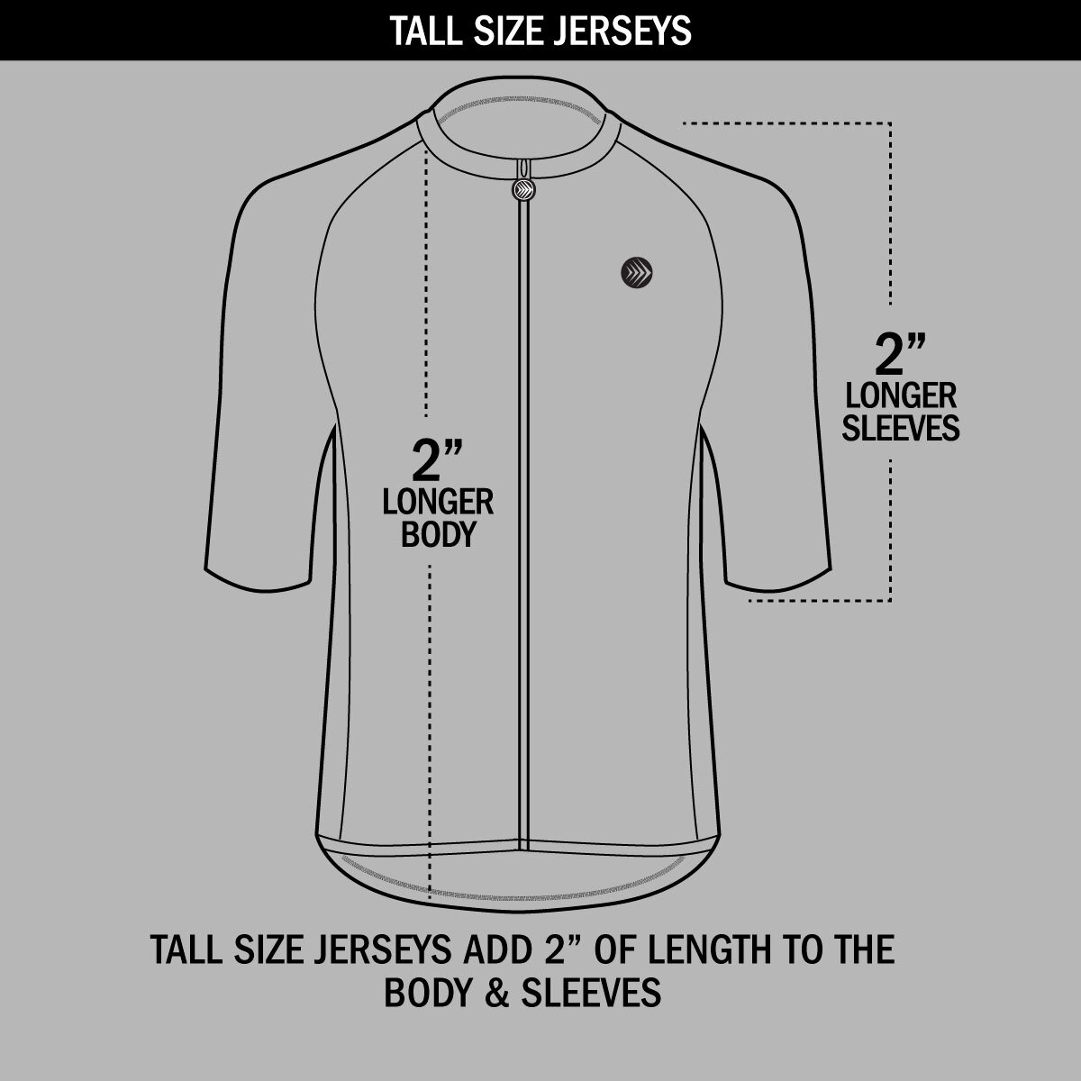 Tall jersey fit explainer