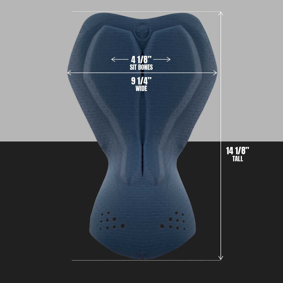 titan chamois pad measurements
