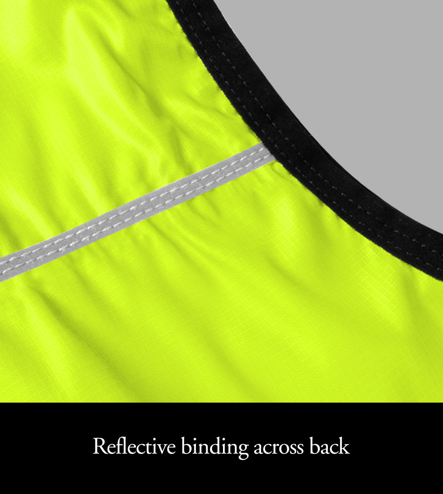 Reflective Binding Shoulder Detail