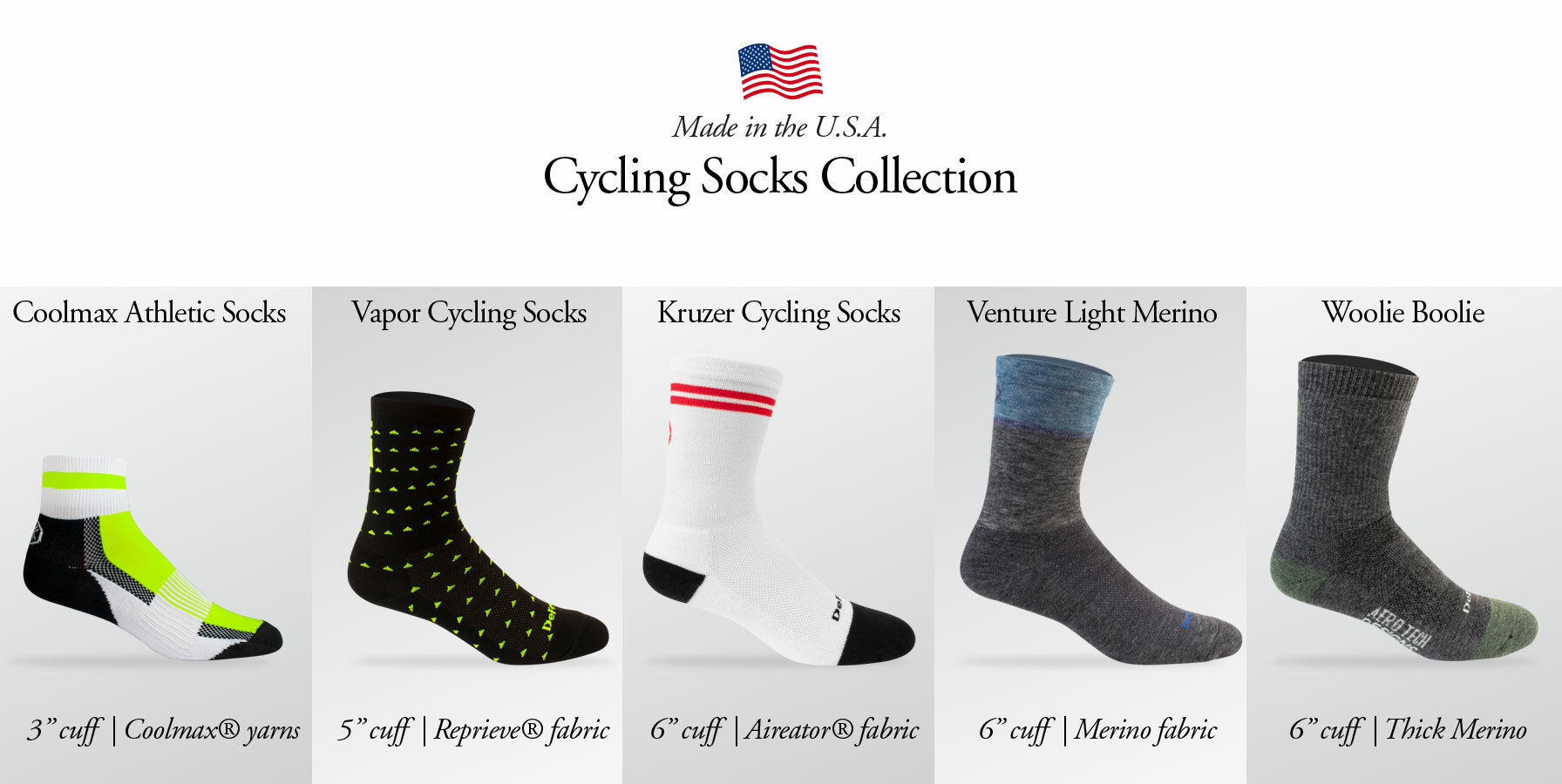 Athletic Socks Made in the USA